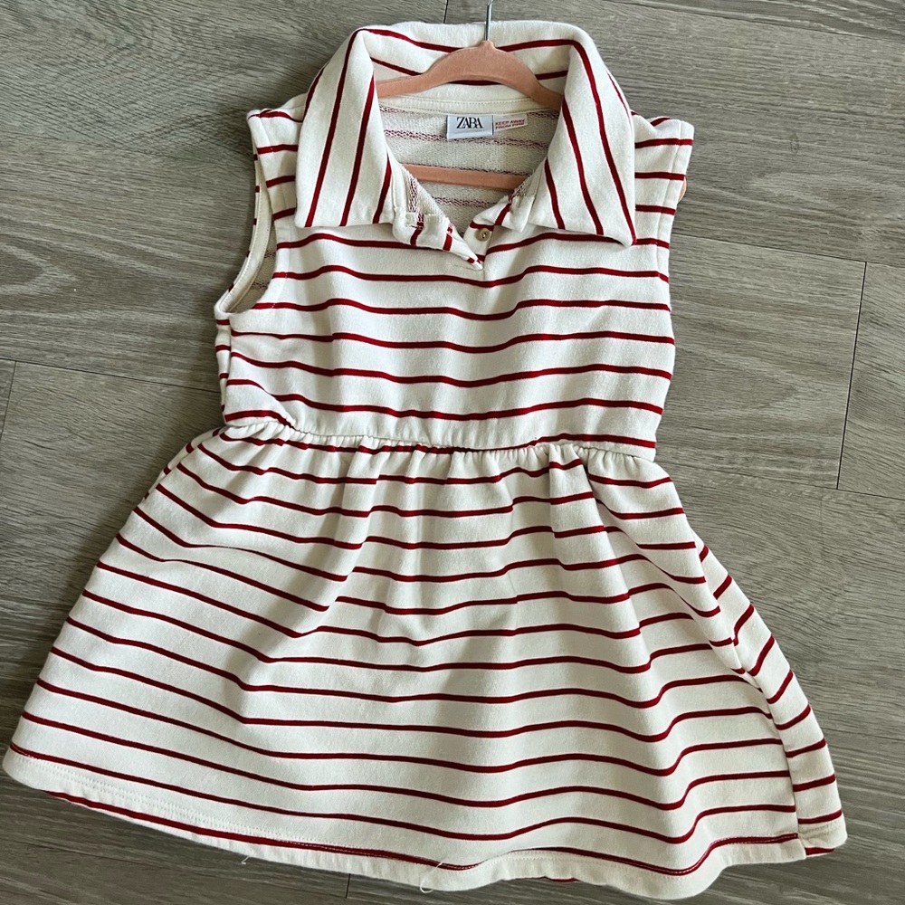 Zara striped dress